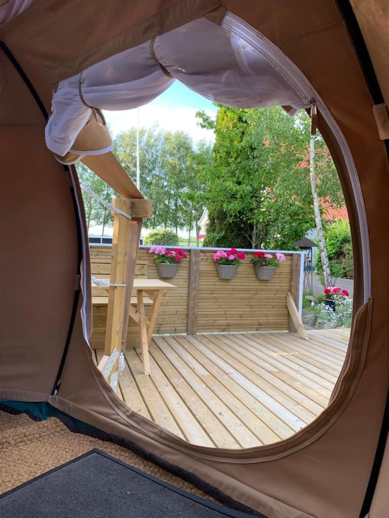 Romantic Luxus Glamping 1 Idestrup Exteriör bild