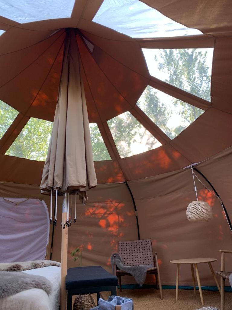 Romantic Luxus Glamping 1 Idestrup Exteriör bild