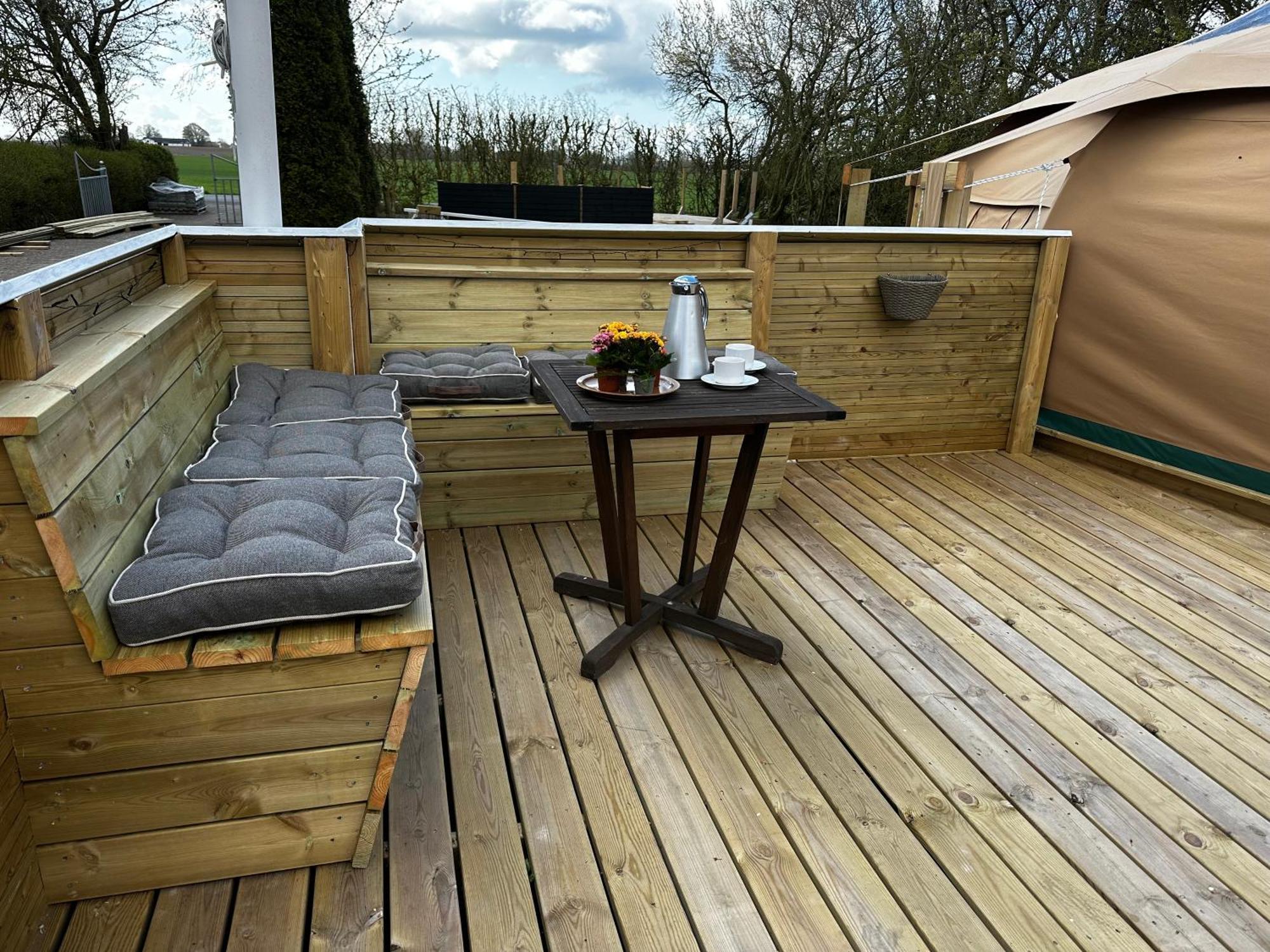 Romantic Luxus Glamping 1 Idestrup Exteriör bild