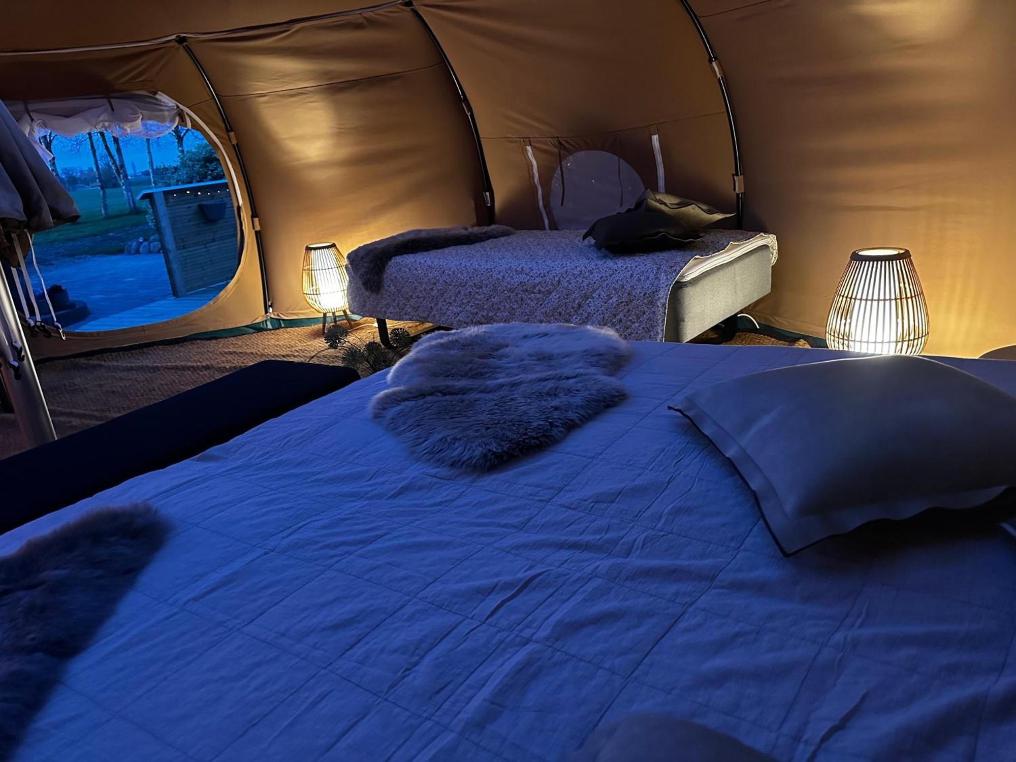 Romantic Luxus Glamping 1 Idestrup Exteriör bild