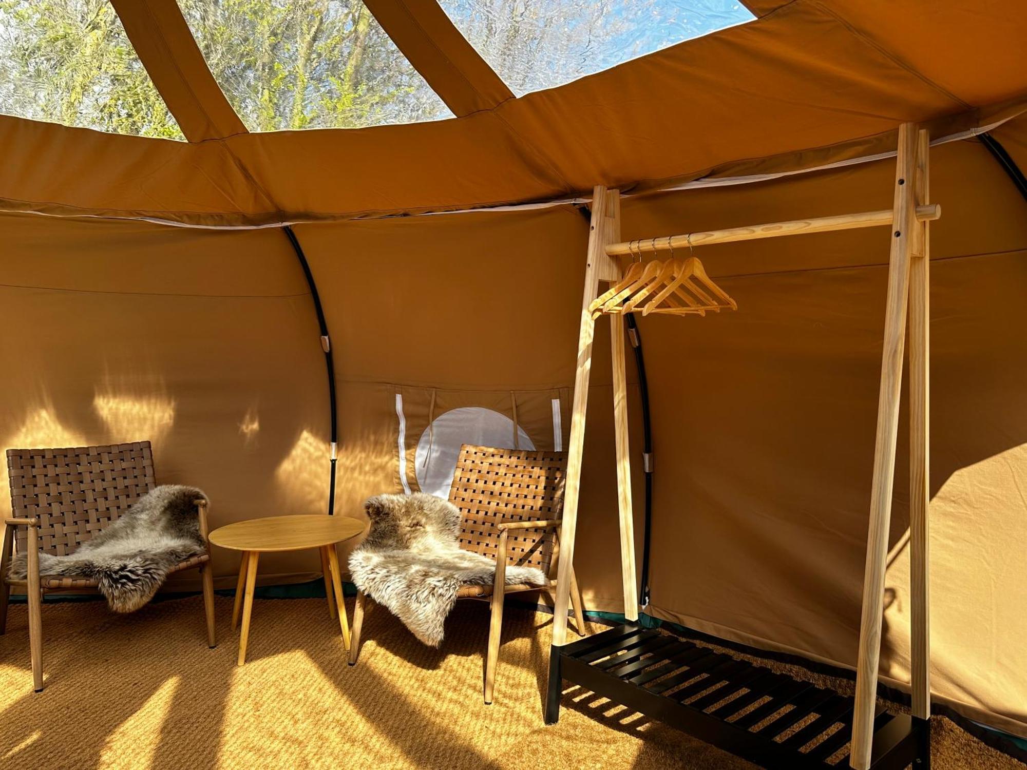 Romantic Luxus Glamping 1 Idestrup Exteriör bild